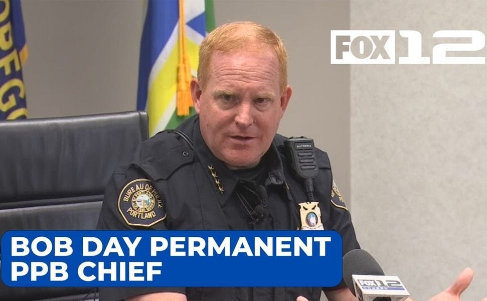 Worried About His Tren de Aragua Friends, Portland's DEI Police Chief Breaks Down Bawling At Press Conference