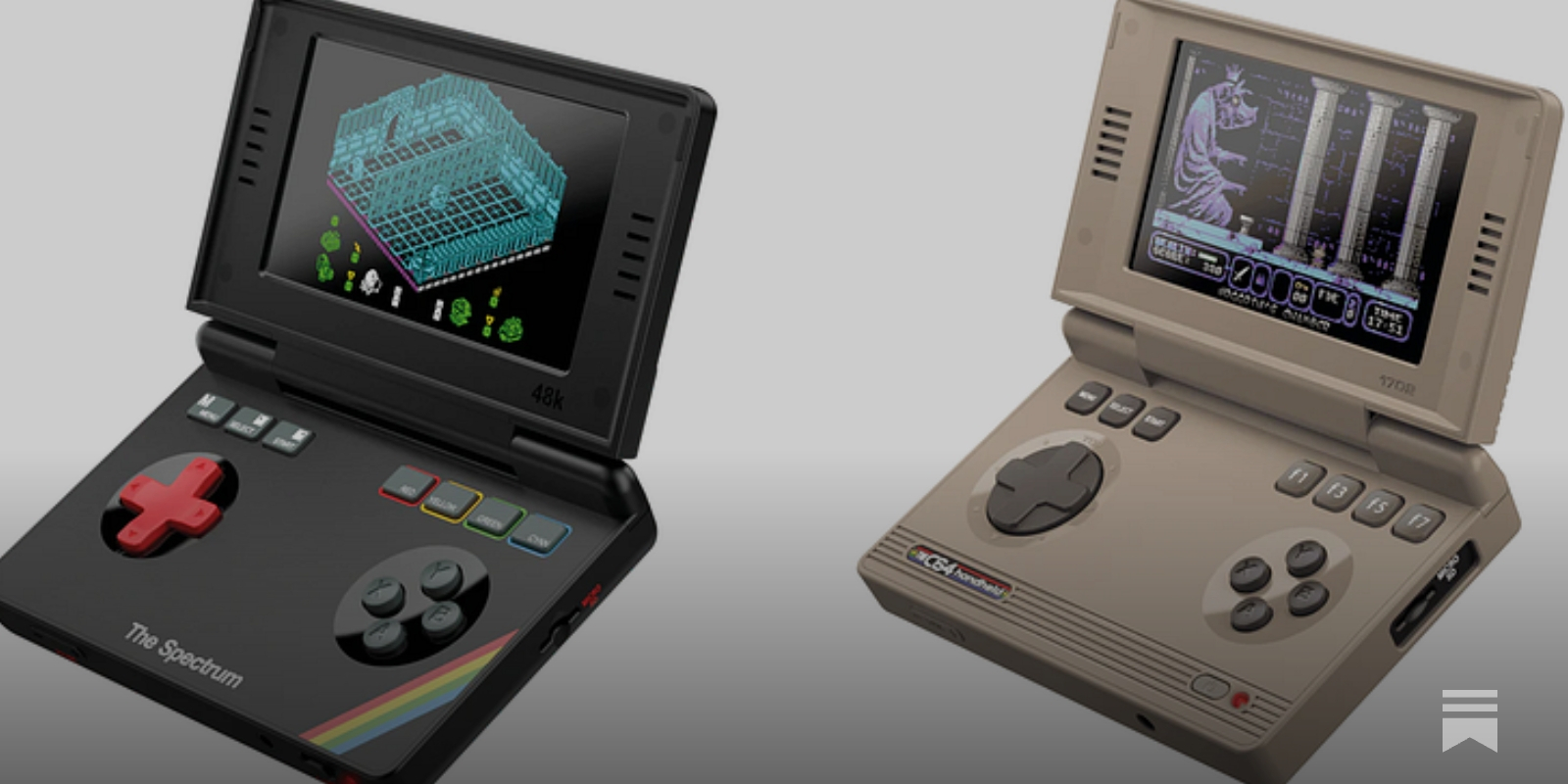 Now the C64 and ZX Spectrum get handheld versions