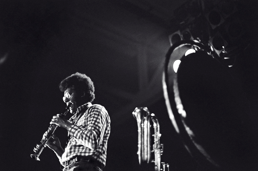 Anthony Braxton on Eb sopranino saxophone