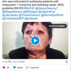 Premeditated GENOCIDE: Registered Nurse Zandra Lewis States She Was Instructed to Euthanise Patients With Midazolam + Morphine and Withdraw Water