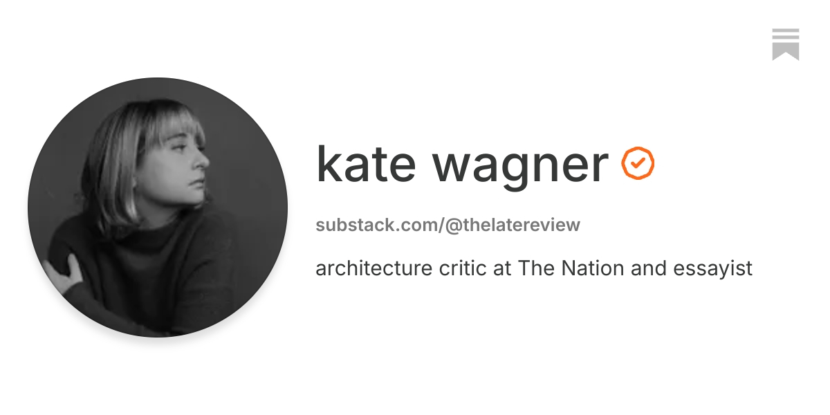 kate wagner | Substack