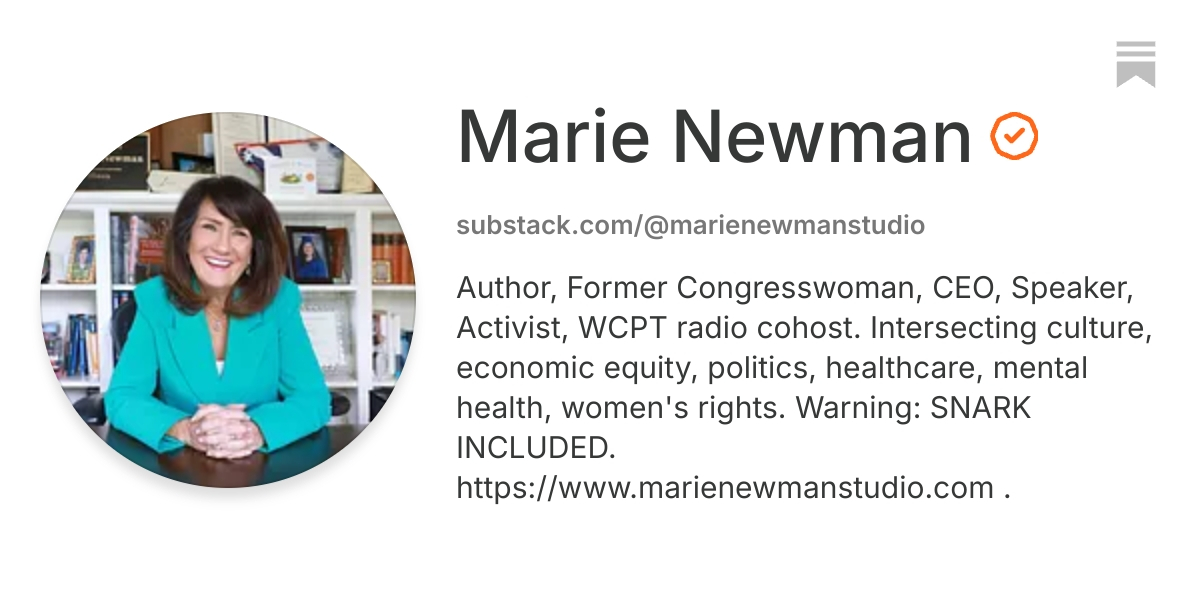 Marie Newman | Substack