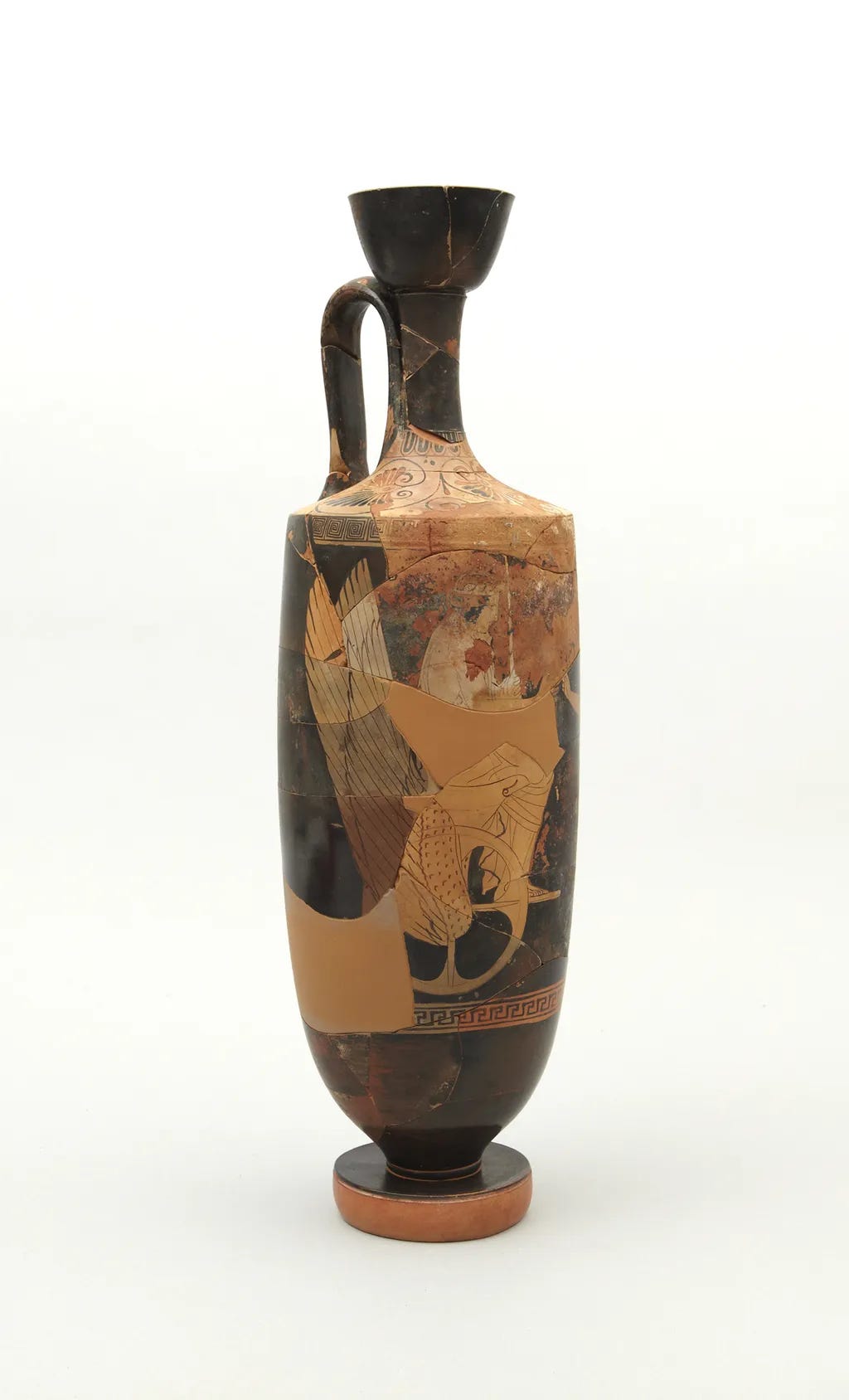 Red-figure lekythos with Triptolemos and Demeter Red-figure lekythos with Triptolemos and Demeter