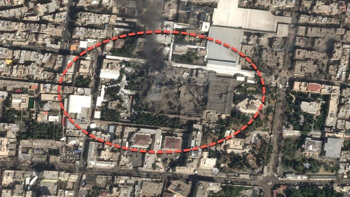 Operation Epic Fury: New Satellite Image Shows U.S.-Israeli Strike on Iranian Supreme Leader's Compound