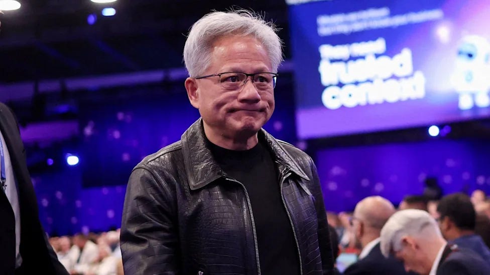 Nvidia boss says AI 'doesn't need new laws' as safety concerns grow Nvidia boss says AI 'doesn't need new laws' as safety concerns grow