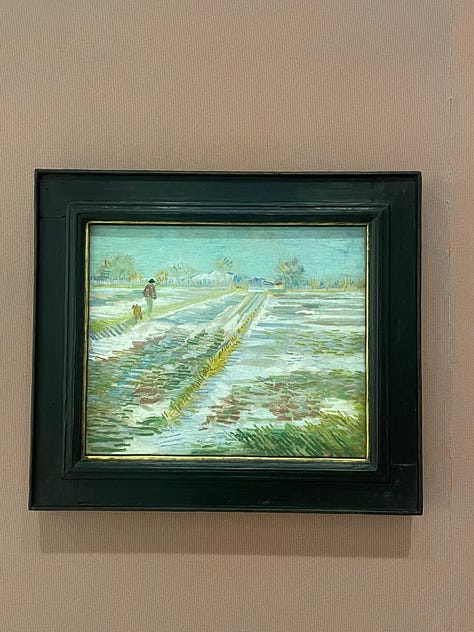 select paintings of Van Gogh at the foundation