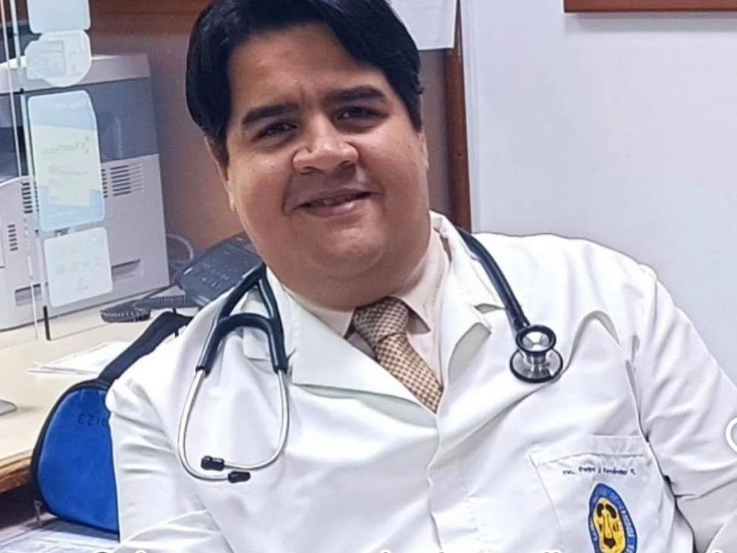 Pedro Fernández, médico detenido en el estado Mérida este 20/10/2025 Pedro Fernández, médico detenido en el estado Mérida este 20/10/2025