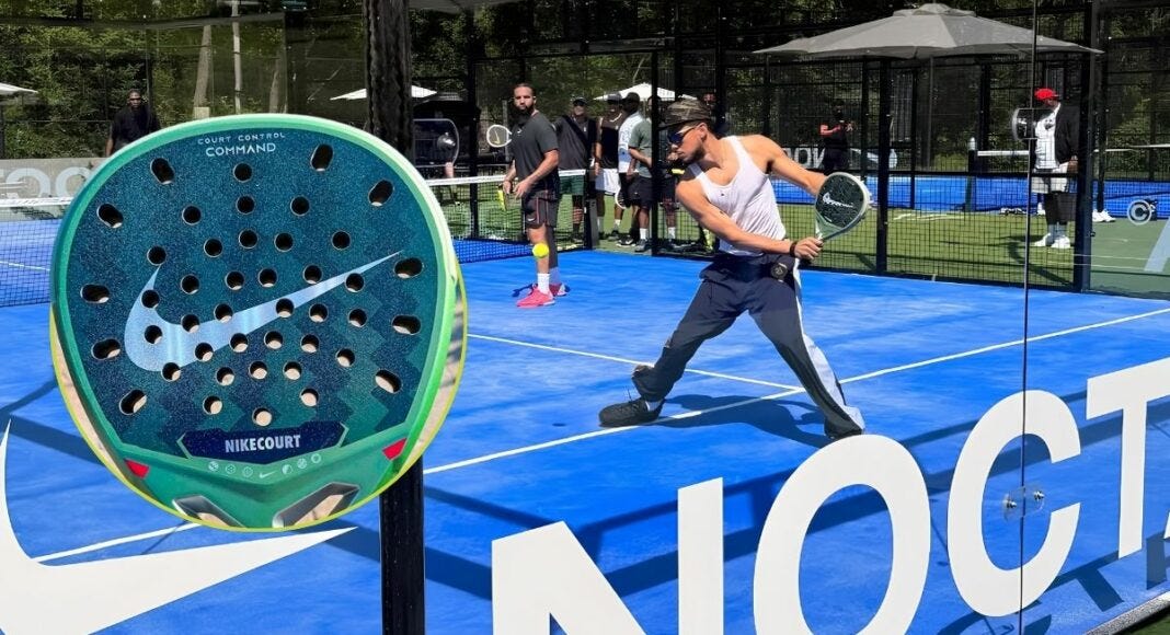 Nike unveils its first padel rackets at NOCTA Manor 2026 Nike unveils its first padel rackets at NOCTA Manor 2026