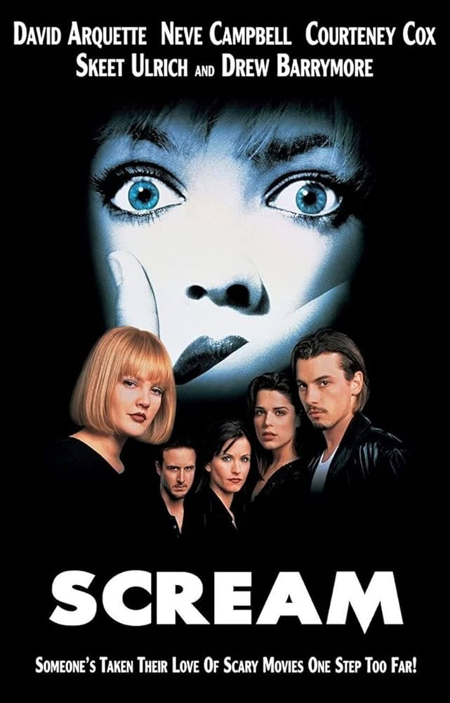 SCREAM 1996 1 R23557 A2 Poster on Photo Paper - Glossy Thick (24/16.5  inch)(59/42cm) - Film Movie Posters Wall Decor Art Actor Actress Gift Anime  Auto Cinema Room Wall Decoration : Amazon.co.uk: