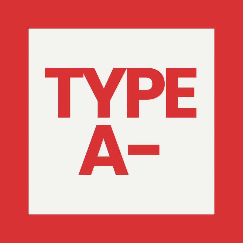 Type A- by Kristen Soltis Anderson logo