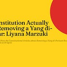 What the Constitution Actually Says About Removing a Yang di-Pertuan Besar: Liyana Marzuki