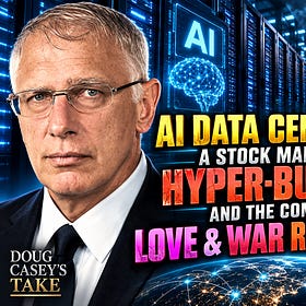 AI Data Centers, a Stock Market Hyper-Bubble, and the Coming Love & War Robot Age