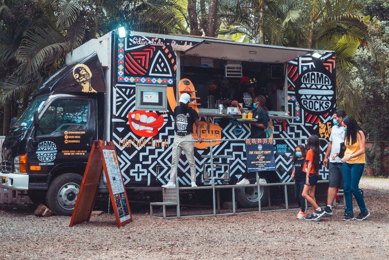 Mama Rocks' food truck.