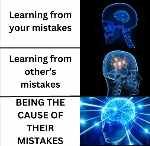 mistakes meme : Second Language Strategies