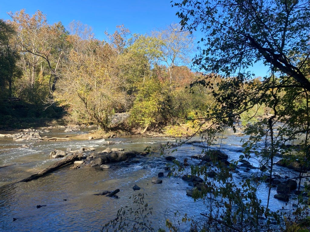 cascade on the Haw River