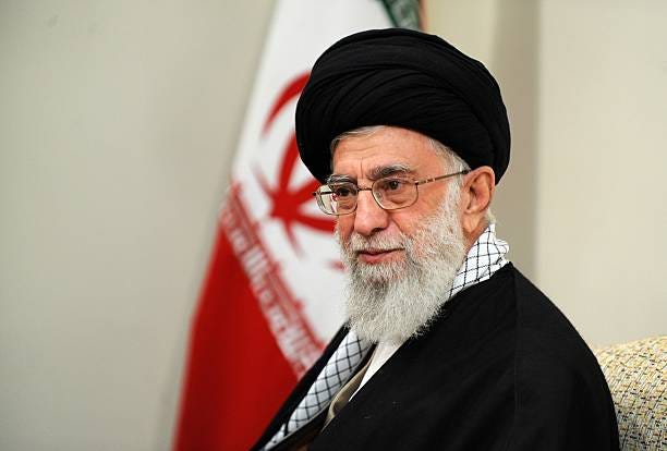 Afghanistan's President Ashraf Ghani meets with Iran's religious leader Ayatollah Ali Khamenei and Iran's President Hassan Rouhani in Iran's capital...
