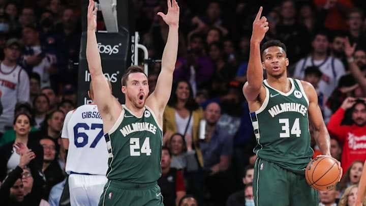 You know, sky's the limit, but he wants to be in the solar system.” - Pat  Connaughton on Giannis Antetokounmpo's drive - Sports Illustrated Milwaukee  Bucks News, Analysis and More