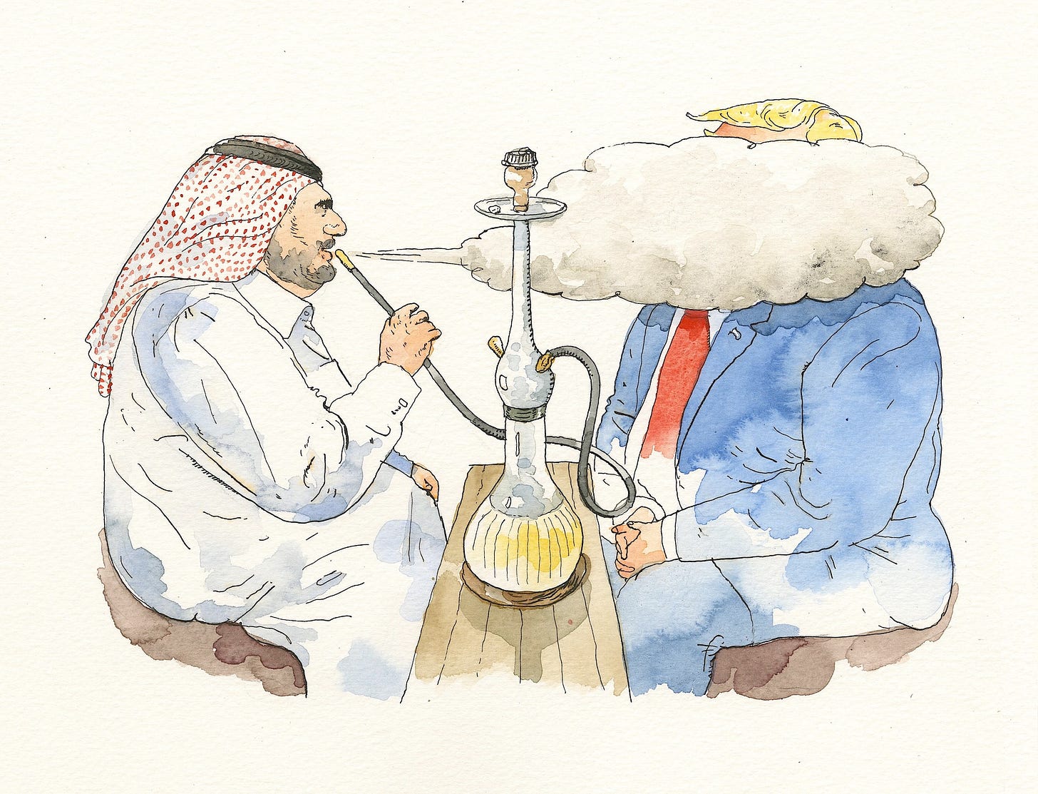 May be an illustration of hookah
