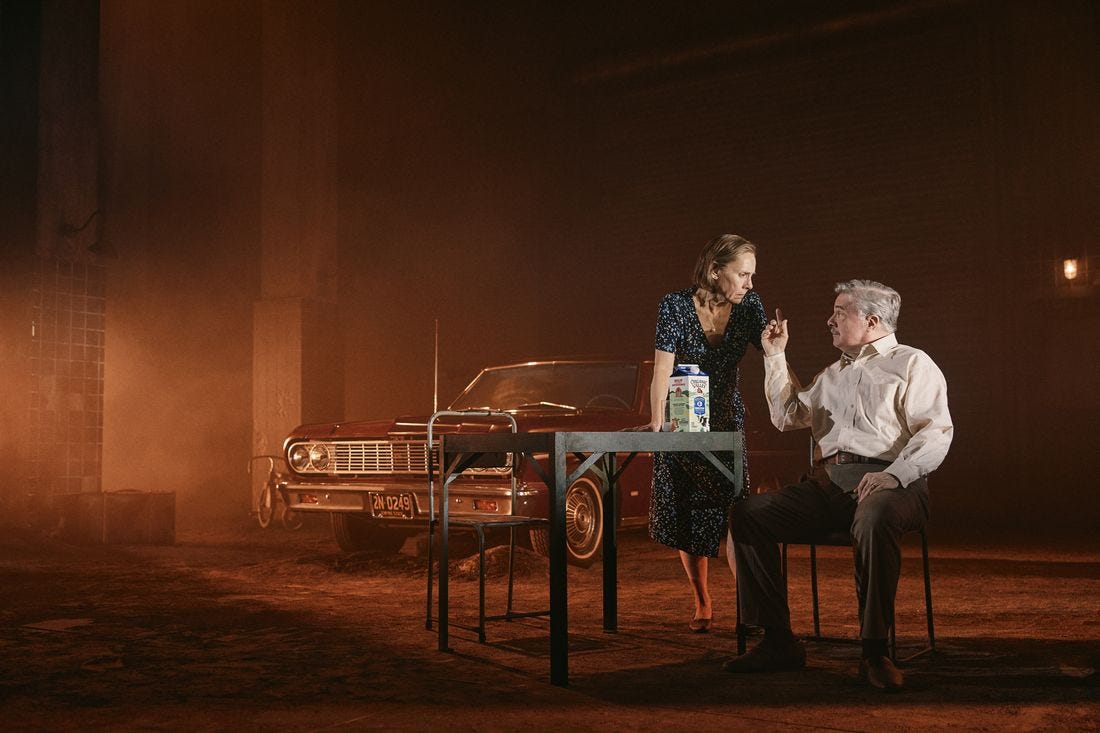 Theater Review: Lane and Metcalf in 'Death of a Salesman'
