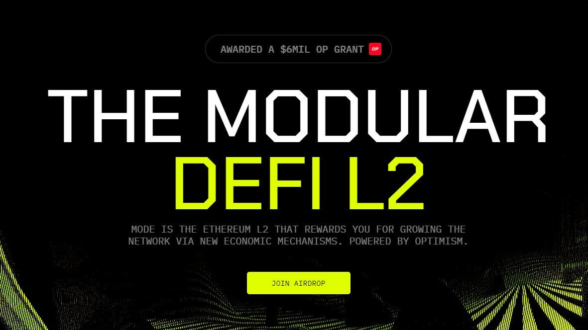 Join Mode Network Early Campaign. Mode is backed by optimism itself. Mode…  | by Watchman Zēk | Medium