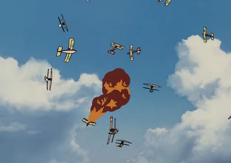 Still from Porco Rosso