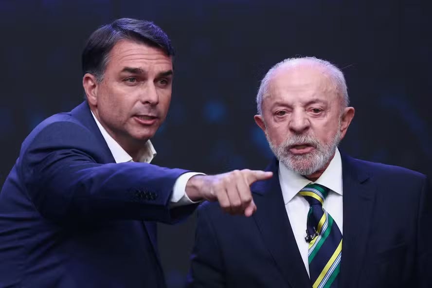 Lula desafia Flávio a abrir as contas, mas declarou ao TSE R$ 2,65 milhões a menos em bens esse ano