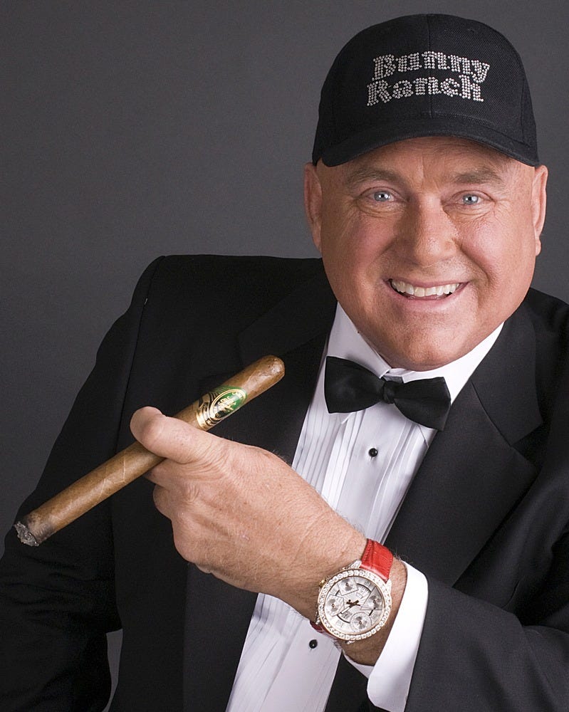 Dennis Hof, owner at Moonlite Bunny Ranch in Nevada. Dennis Hof, owner at Moonlite Bunny Ranch in Nevada.
