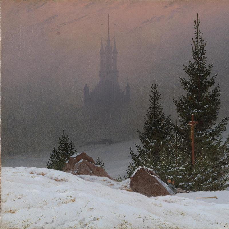 Caspar David Friedrich | Winter Landscape | NG6517 | National ...