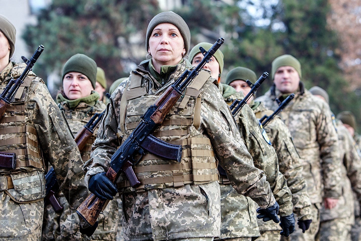 How women forced Ukraine to welcome them into the military.