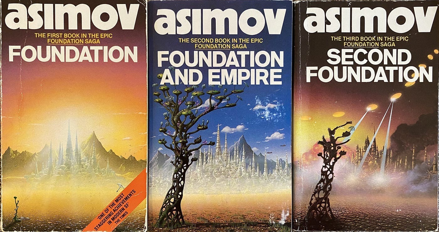 The timeless Appeal of Isaac Asimov's “Foundation.” | by Tales & Time Loops  | The Tales and Time Loops Blog | Medium
