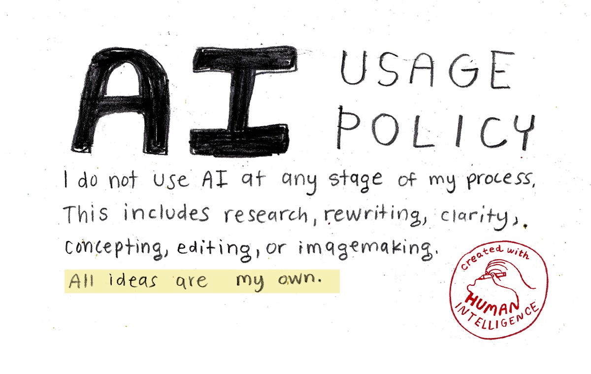 AI usage policy