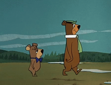 Yogi Bear Walking GIF - Yogi Bear Walking - Discover & Share GIFs