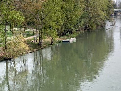 Interesting Places to Visit in Italy: Po River and Cavour Canal in the city of Chivasso