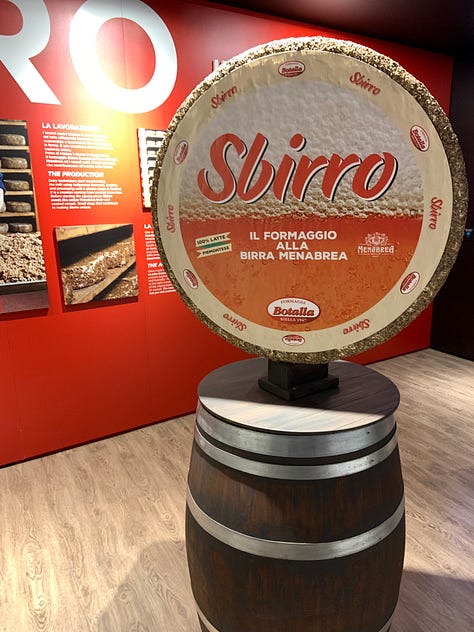 Botalla cheese dairy part of MeBo museum in Biella (Italy)