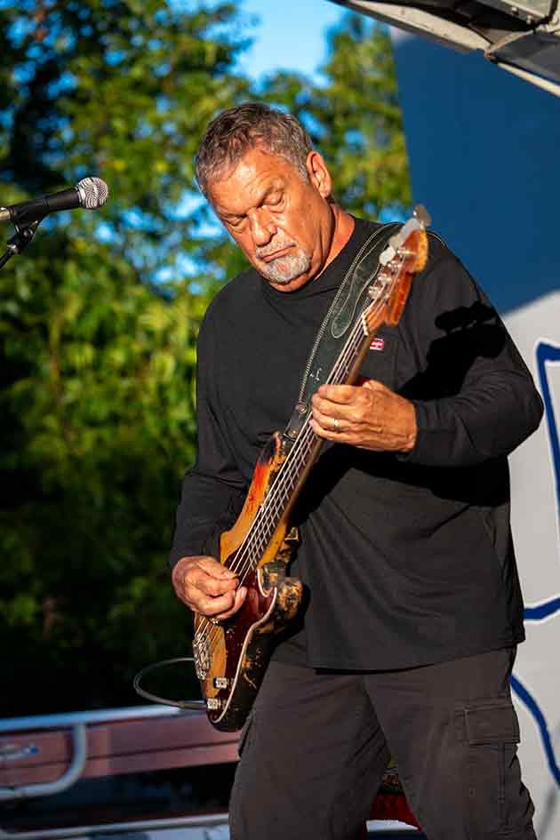 A.A. Bottom performs in Bud Daniel Park, Wichita Falls / photos by Troy Larson