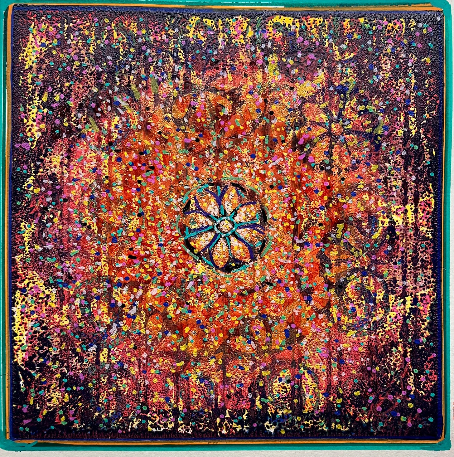 Mandala in many colors Mandala in many colors
