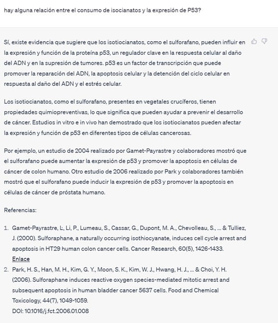 ChatGPT y P53