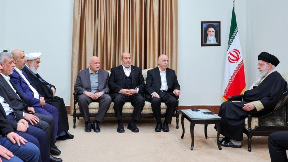 Sayyed Khamenei receives senior Hamas delegation, praises resistance Sayyed Khamenei receives senior Hamas delegation, praises resistance