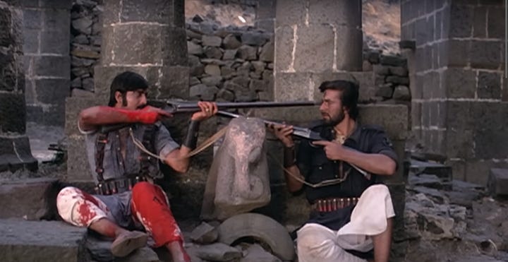screenshots from the movie Kucche Dhaage final scene shoutout