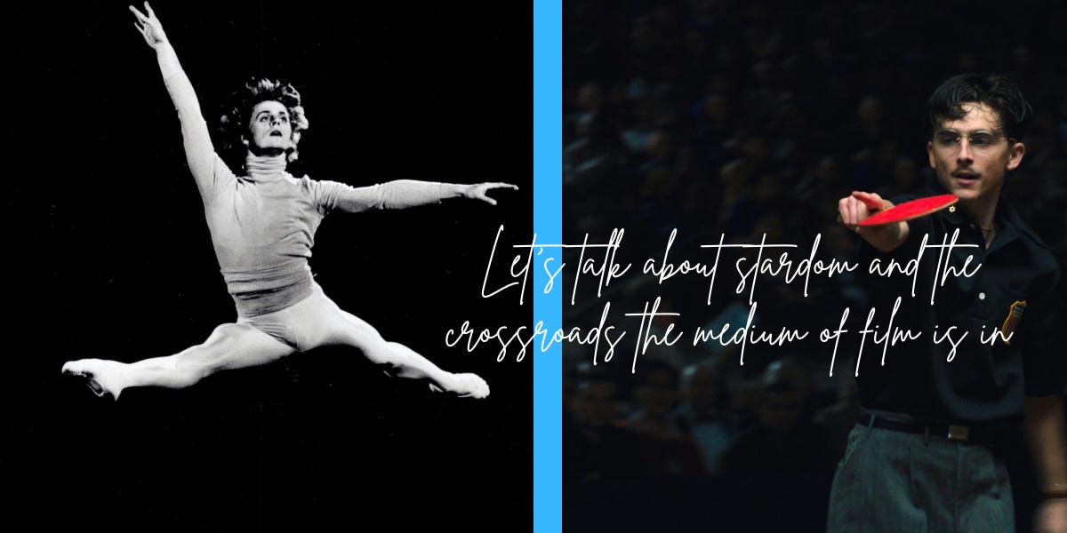 Film Is In An Existential And Material Crisis, Timothée Chalamet