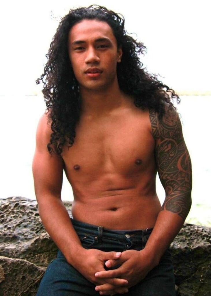 hawaiian men hair - what are hawaiians called