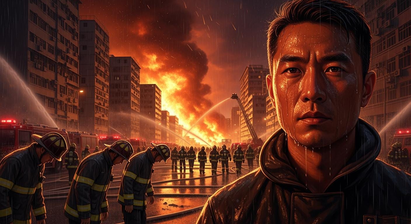 Firefighter Ho Wai Ho memorial