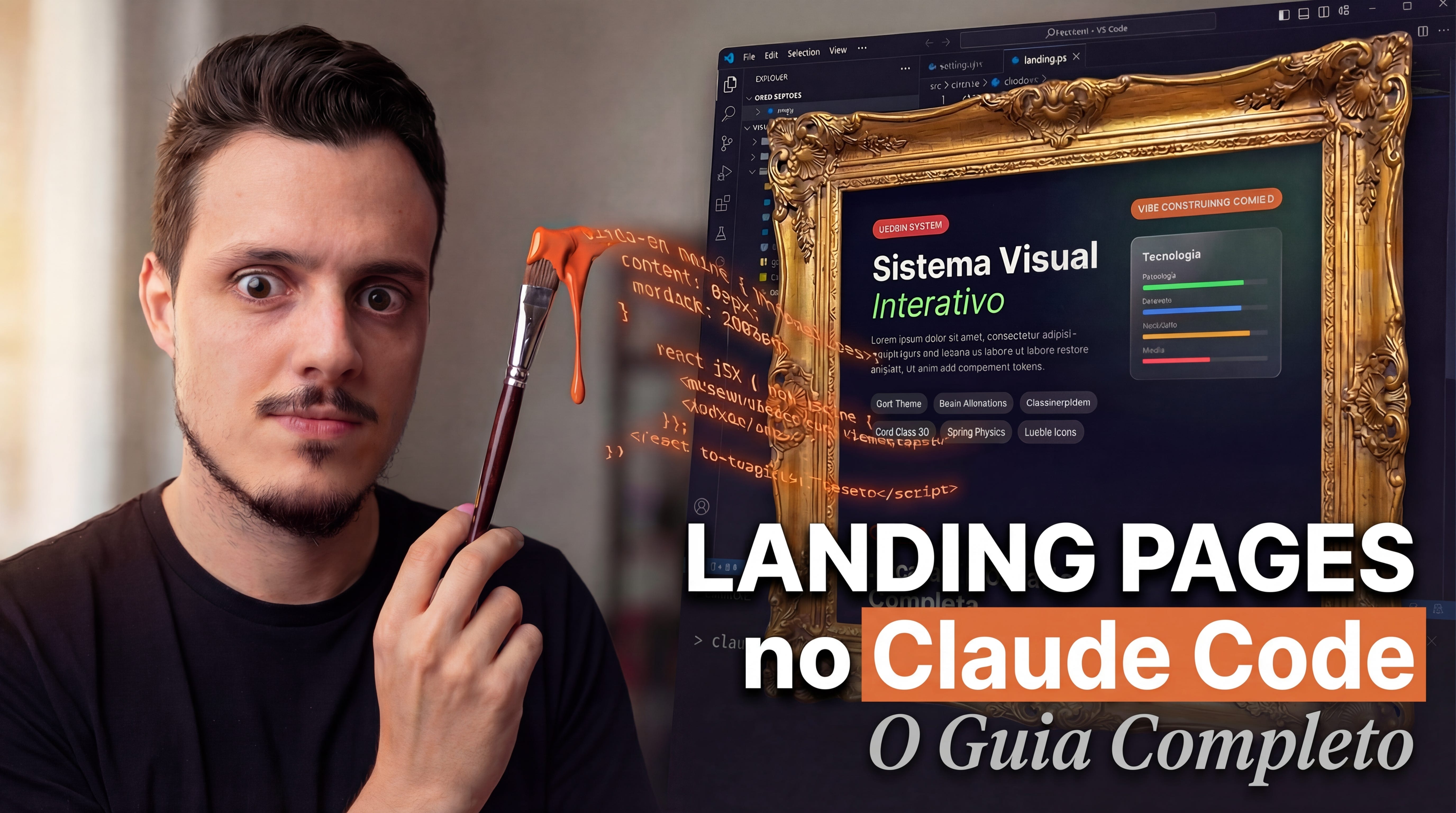 Landing Page Profissional do Zero com Claude Code