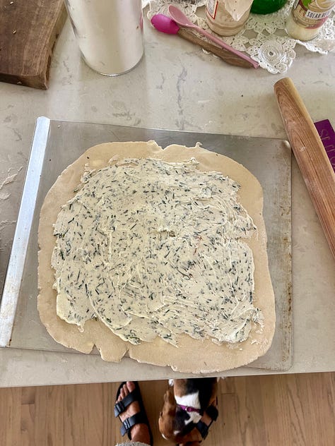 Butternut Squash and Goat Cheese Galette, from NYT Cooking