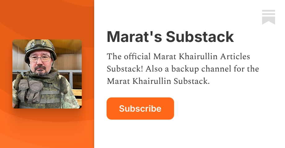 Marat's Substack | Substack