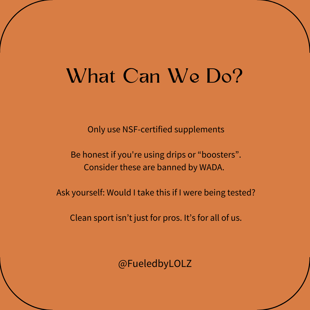 is l carnitine wada approved LOLZLetter 334 | Are Hobby Runners Cheating?