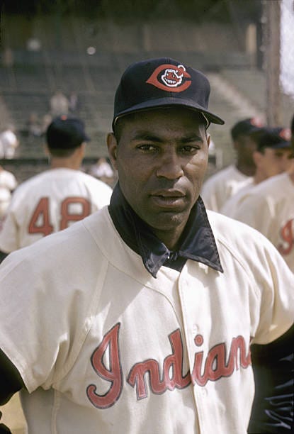 Outfielder Al Smith, of the Cleveland Indians, poses for a portrait during Spring Training in March, 1957 in Tucson, Arizona. Outfielder Al Smith, of the Cleveland Indians, poses for a portrait during Spring Training in March, 1957 in Tucson, Arizona.