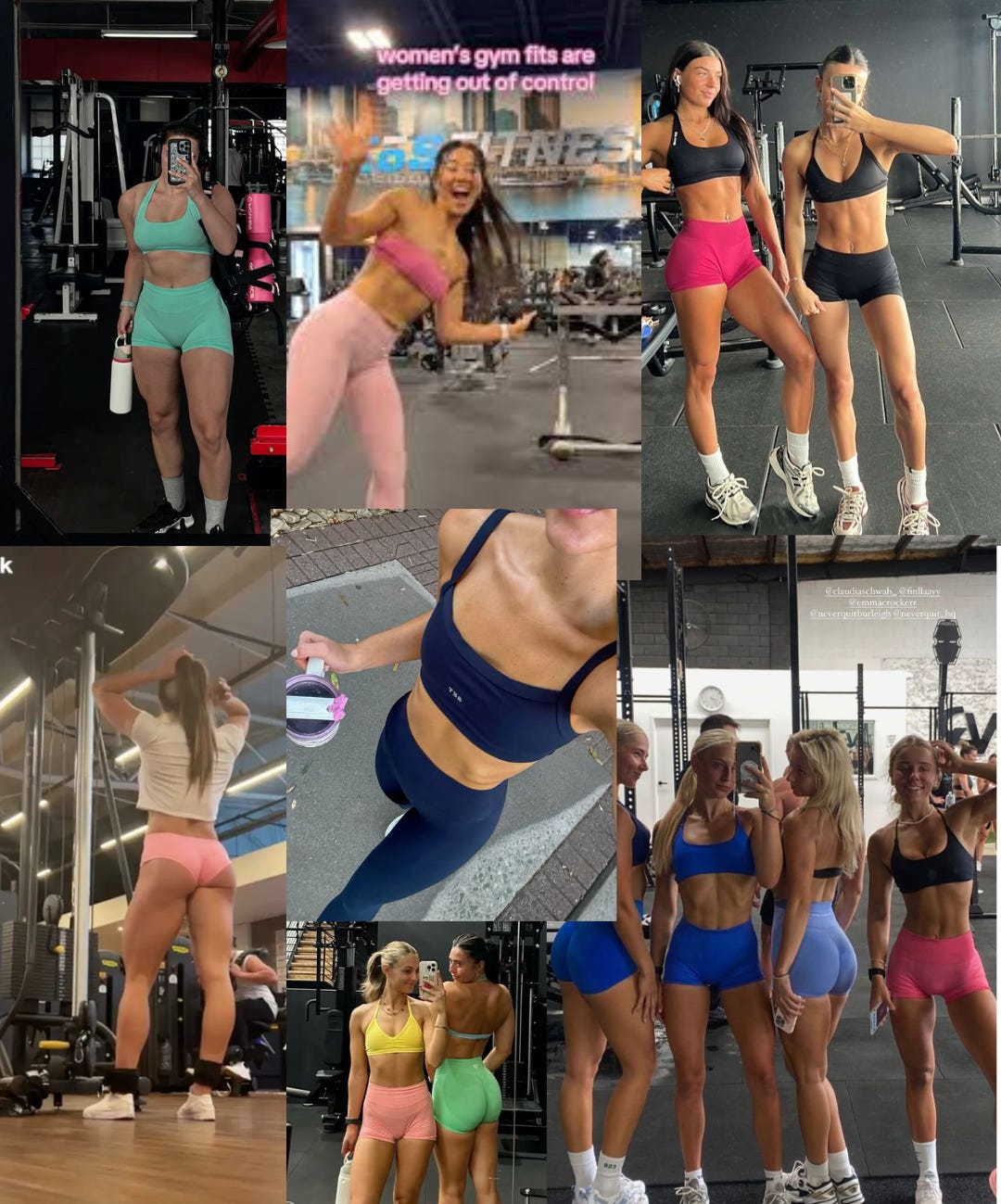 The rage against women's gym outfits - by Olivia Prusky