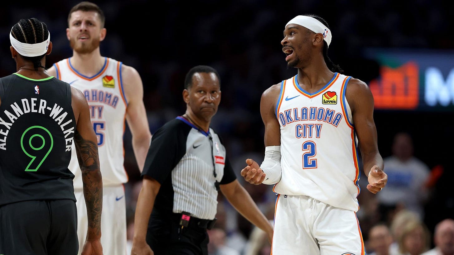 Shai Gilgeous-Alexander fouls: Social media reacts to controversial ...