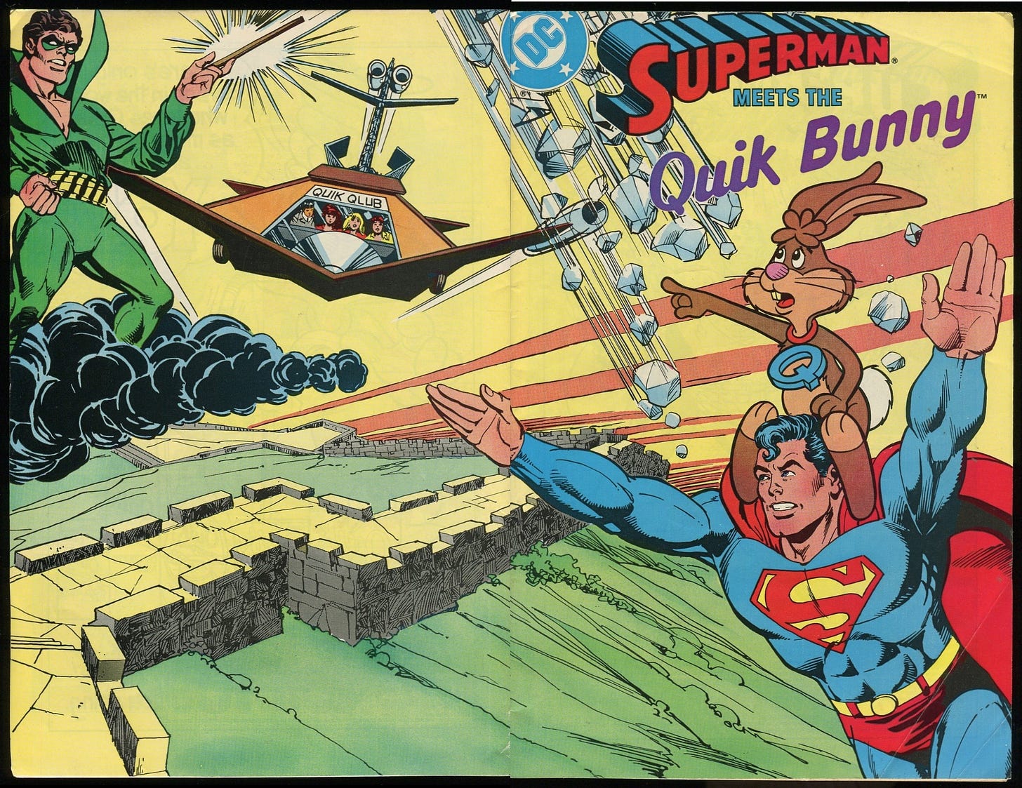 Superman Meets the Quik Bunny 1 One-shot Comic Man of Steel Carmine  Infantino